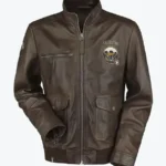 Airborne Call Of Duty Brown Leather Jackets