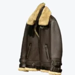 Aviator B-3 Sheepskin Jacket Close Rare Jacket