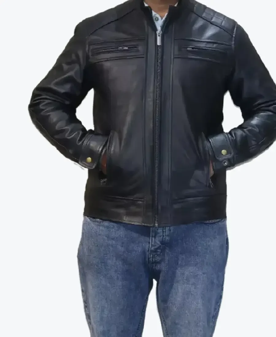 Black Soft Lambskin Leather Jackets