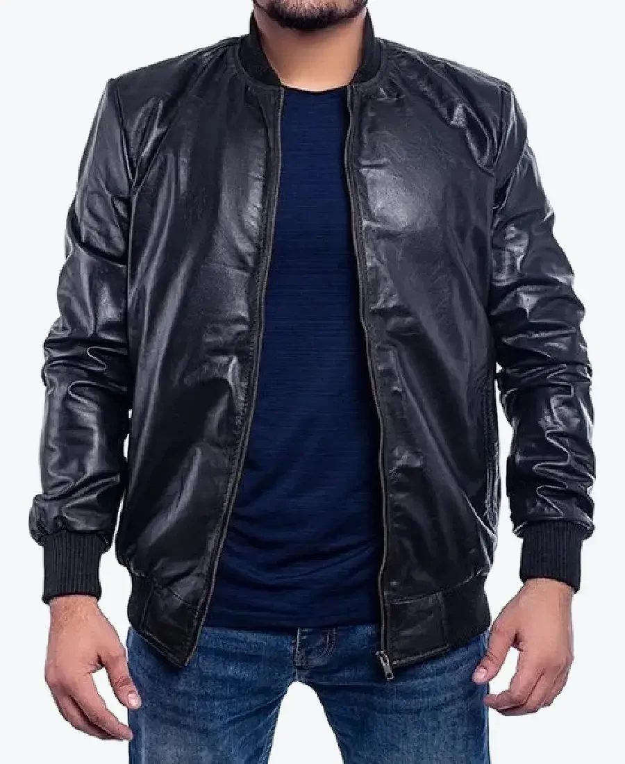 Michael Classic Black Bomber Jackets Rare Jacket