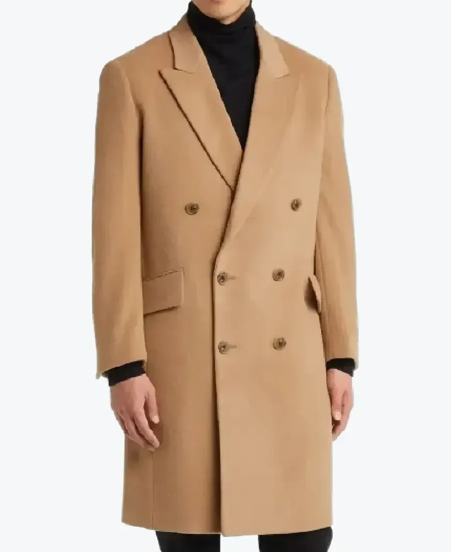 Shop The Men's Classic Beige Wool Trench Coat - Rare Jackets