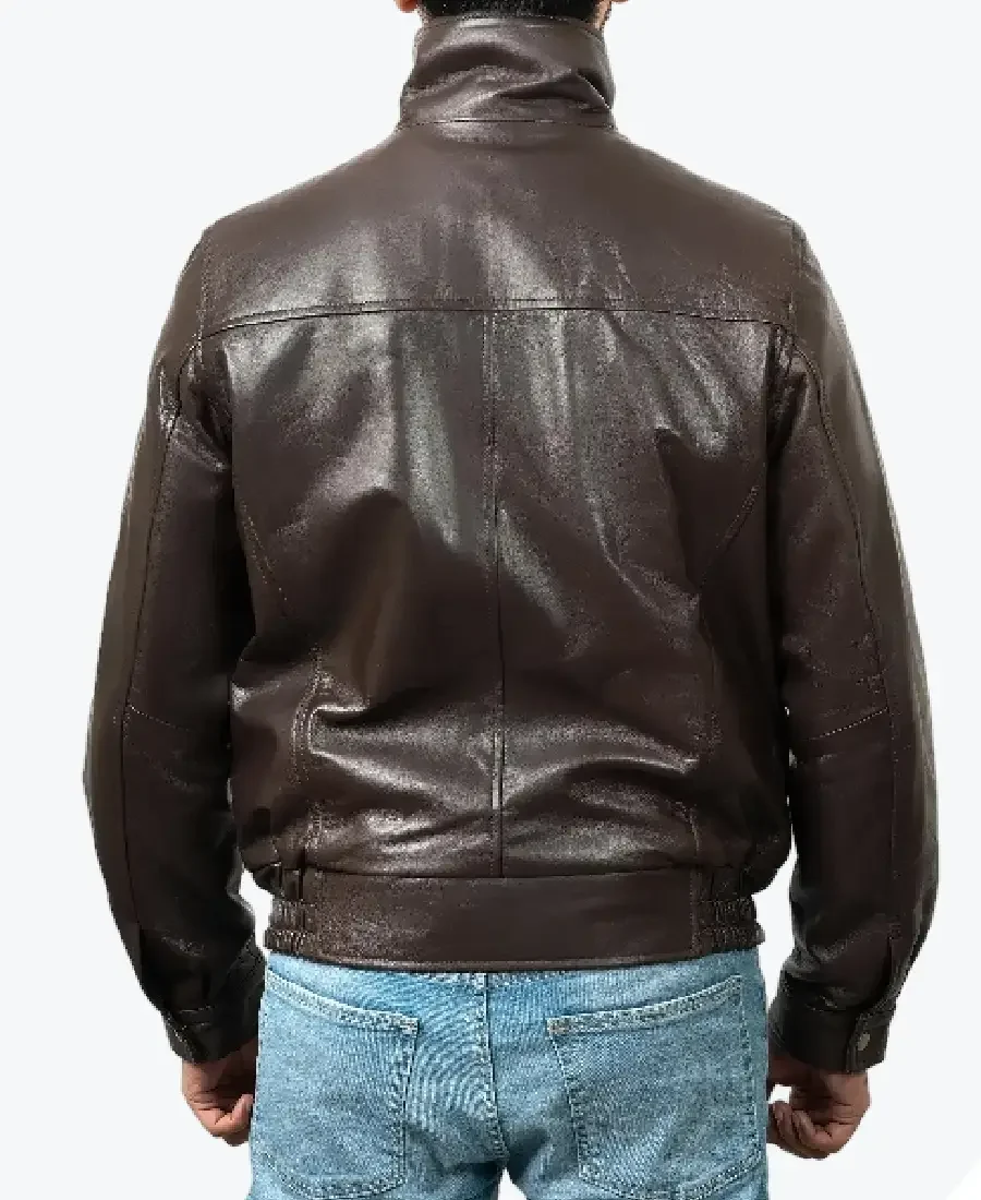 Shop The Andrew Men’s Brown Leather Jackets