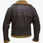 Shop The Bart B-3 Shearling Brown Leather Aviator Jacket Rare Jacket