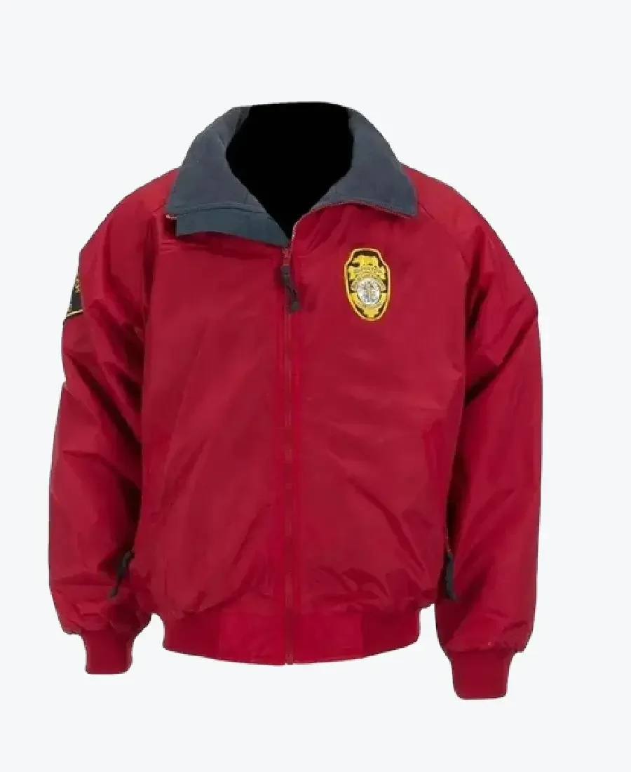 Shop The Baywatch Bomber Jacket _ Red Cotton Unisex Jacket - Rare Jackets