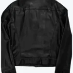 Shop The Black Cropped Cafe Leather Jackets