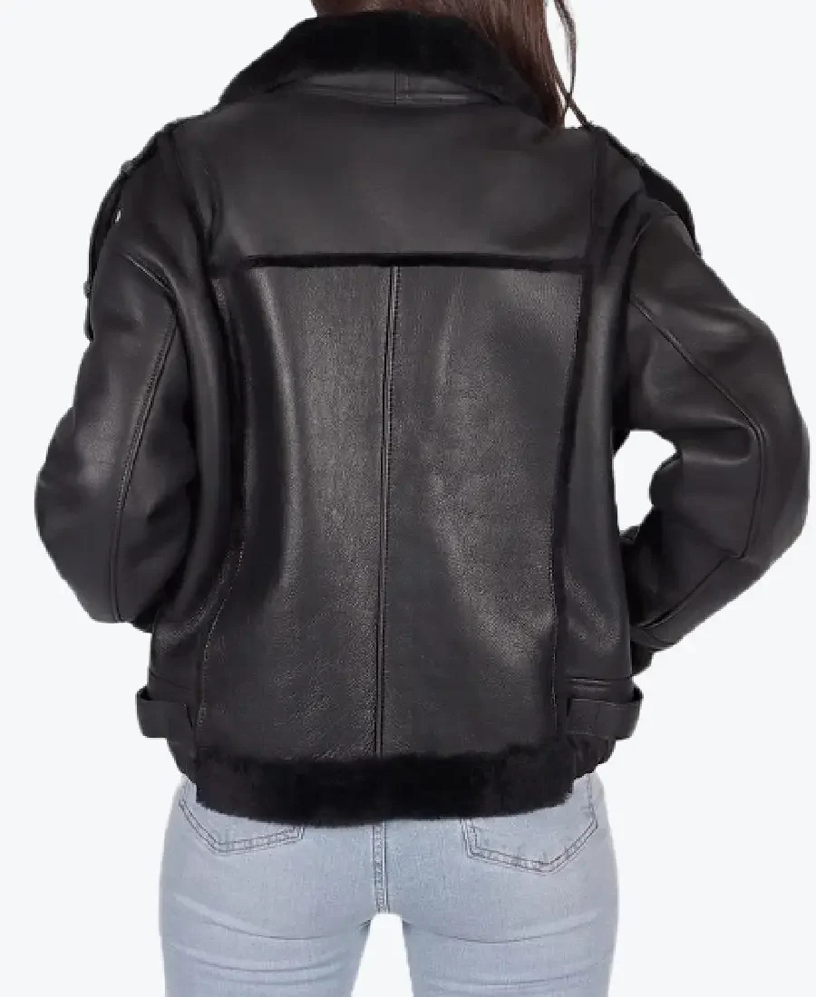 Shop The Blake Shearling Collar Jacket Rare Jacket