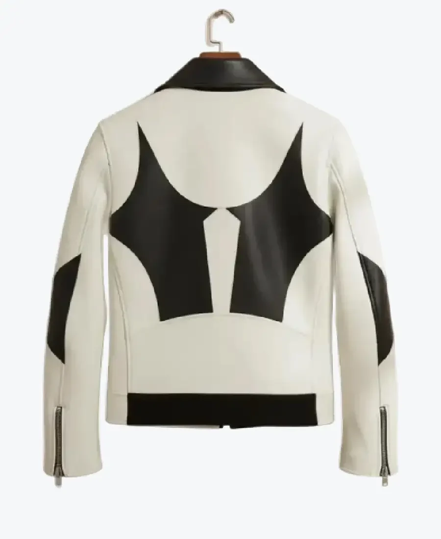 shop the geometric cowhide leather biker jackets rare jacket